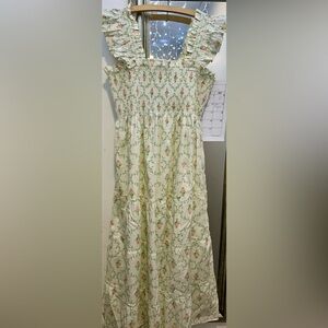 Hill House Ellie in Pastel Trellis; size Large